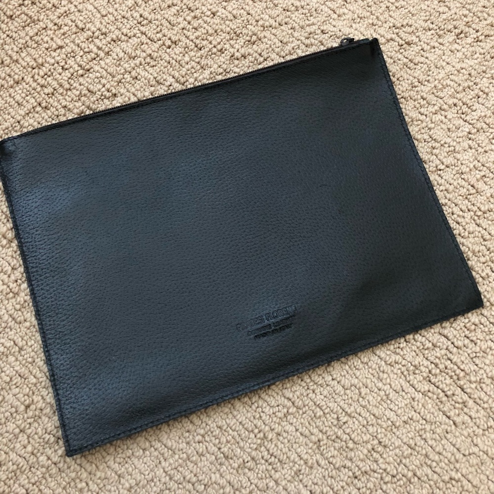 Leather portfolio